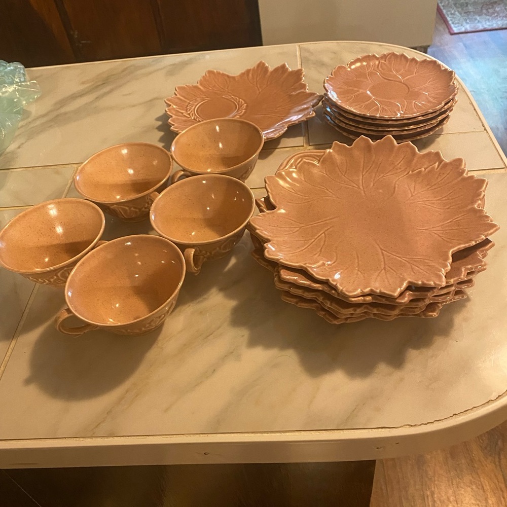 Woodfield dinnerware set by Steubenville